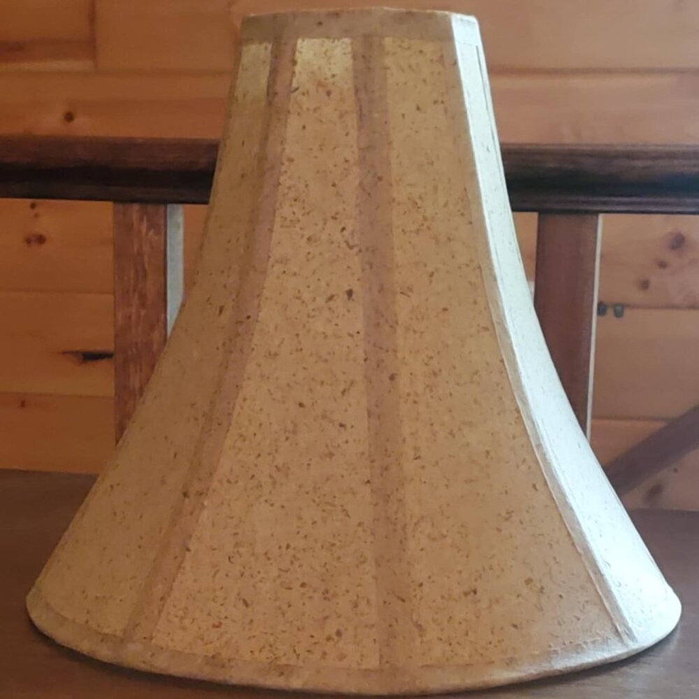 Vintage 10,000 Villages Paper Lampshade c 1980s